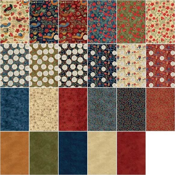 Stitchy Birds Jelly Roll by Teresa Kogut for Riley Blake Designs - Picture 2 of 3